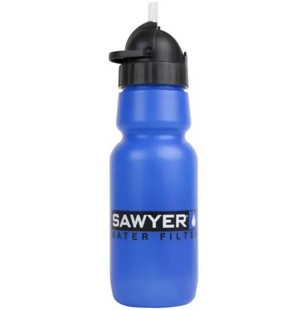 Sawyer 1L Portable Water Filter Bottle for Backpacking - Image 3