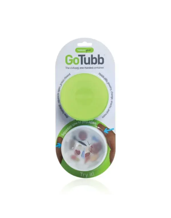 Humangear Gotubb Large Leakproof Containers - 2 Pack Reusable Travel Tubs