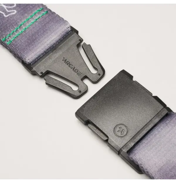 Grateful Dead Elastic Belt by Arcade - Ash Gray