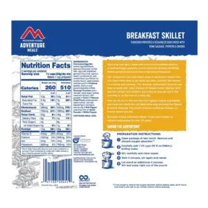 Mountain House Bacon & Eggs Freeze-Dried Camping Meal - ProPak