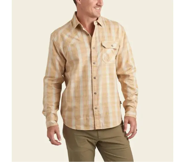 Howler Brothers Harker's Men's Flannel Shirt - Image 2