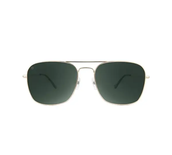 Rose Gold Frame Copper Lens Sunglasses by Knockaround Mount Evans - Image 2