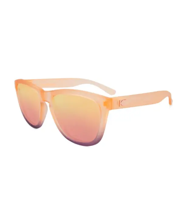 Knockaround Premium Frosted Rose Quartz Fade Sunglasses - Image 2