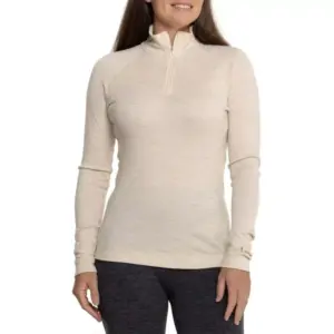 Smartwool Women's Merino Wool Base Layer 1/4 Zip
