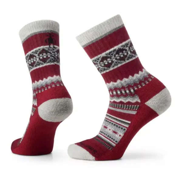 Smartwool Crew Socks for Winter - Warm Everyday Snowed In Sweater Socks - Image 3