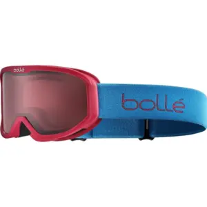 Bolle INUK Junior Snow Goggles - Red & Blue Matte Cat 2 Lens