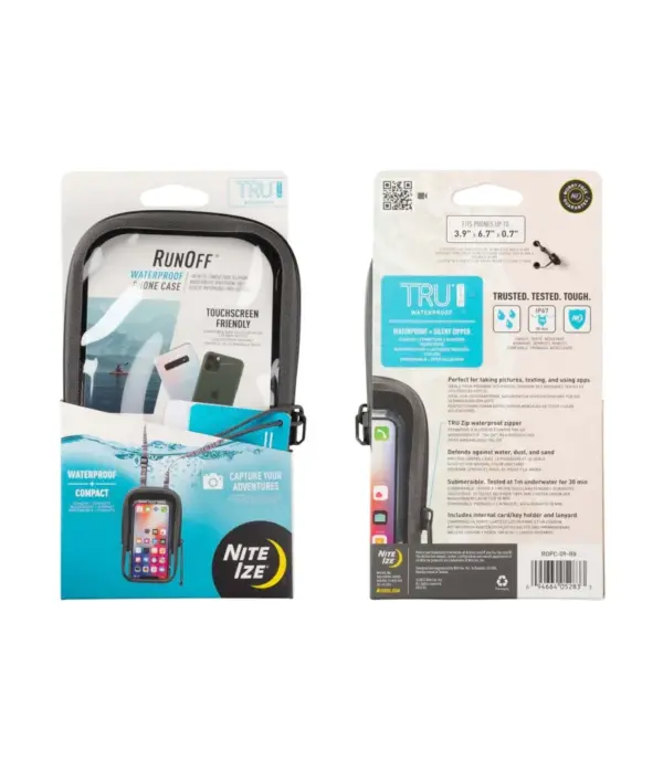 Nite Ize RunOff Waterproof Phone Case for Outdoor Protection - Image 3
