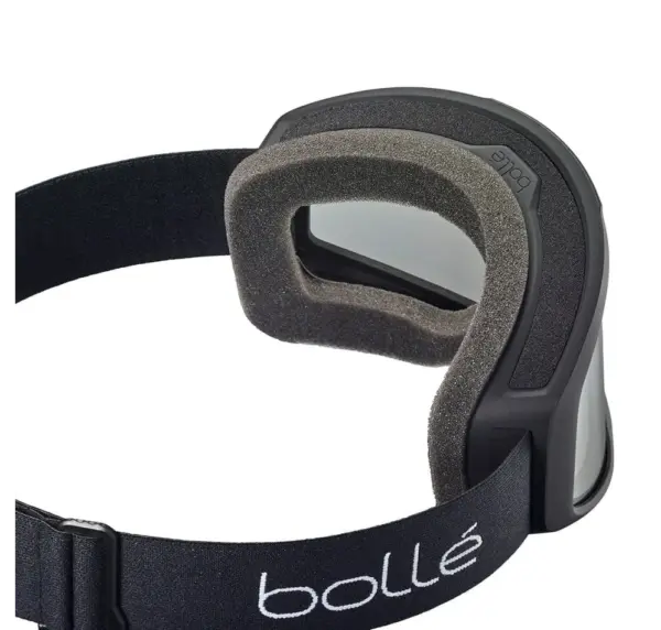 Bolle BEDROCK Ski/Snowboard Goggles - Black Matte, Clear Low Light Lens