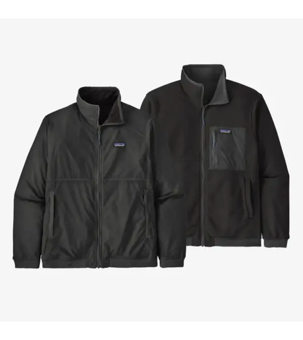 Patagonia Mens Reversible Microdini Jacket - Lightweight Shelled Fleece - Image 2
