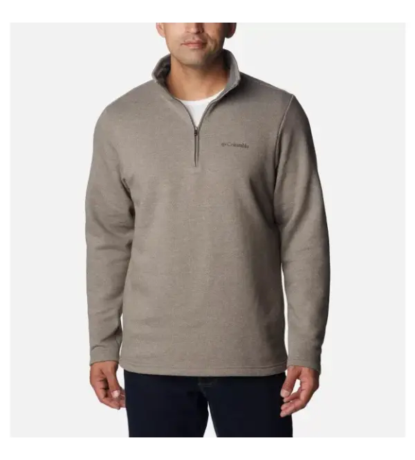 Columbia Men's Great Hart Mountain III Fleece Half Zip Pullover - Image 3