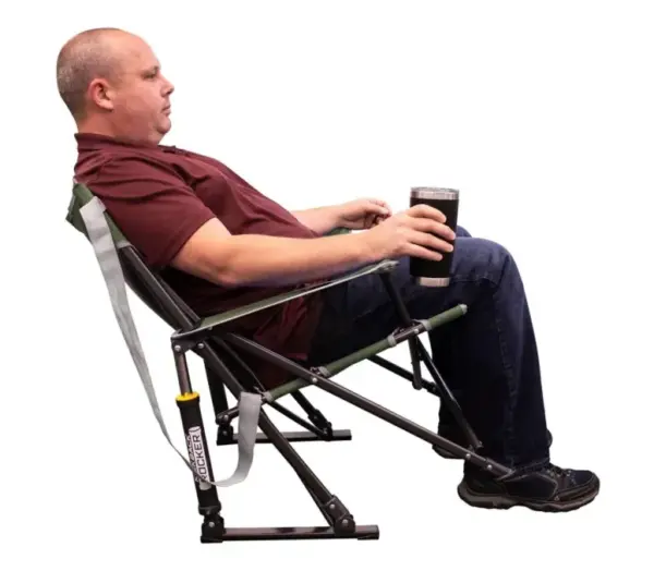 GCI Outdoor Foldable Rocking Chair - Portable Comfort - Image 3