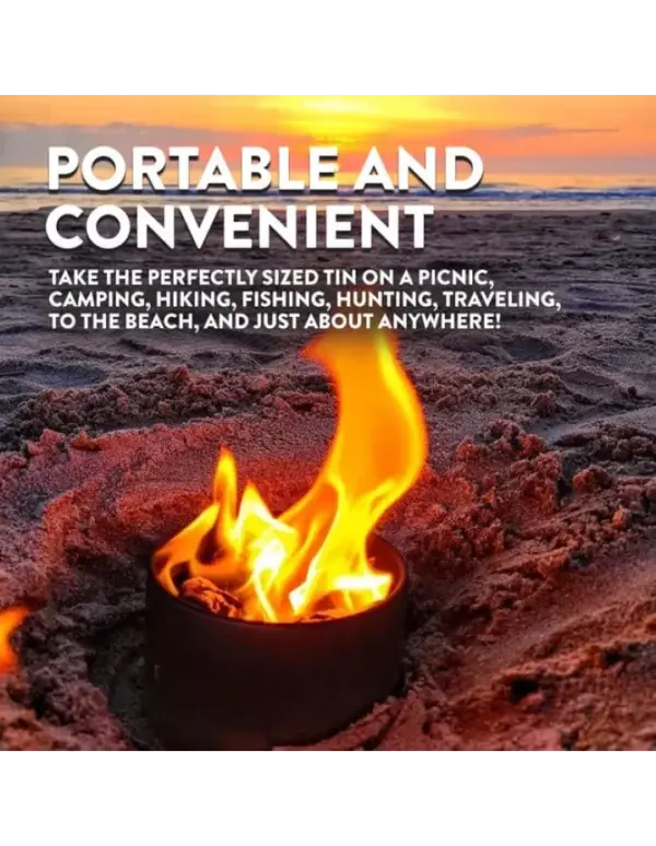 City Bonfires Portable Fire Pit for Backyard & Patio Use - Image 2