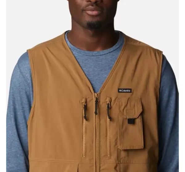 Columbia Men's Big Horn Fleece Vest - Field Creek Outdoor Insulated - Image 3