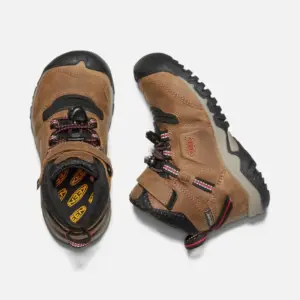 Keen Ridge Flex Mid Waterproof Hiking Boots for Kids