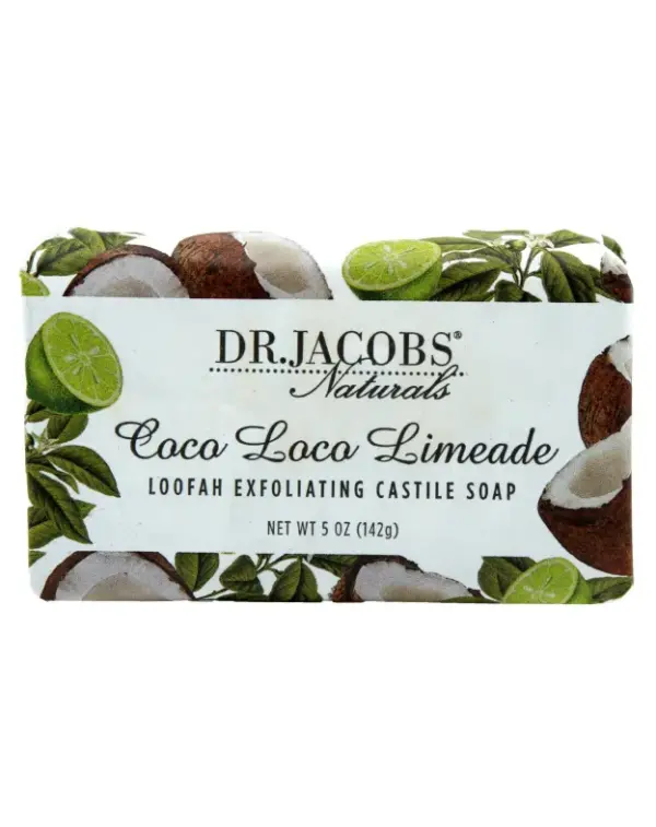 Dr. Jacobs Natural Coconut Lime Bar Soap - Image 2