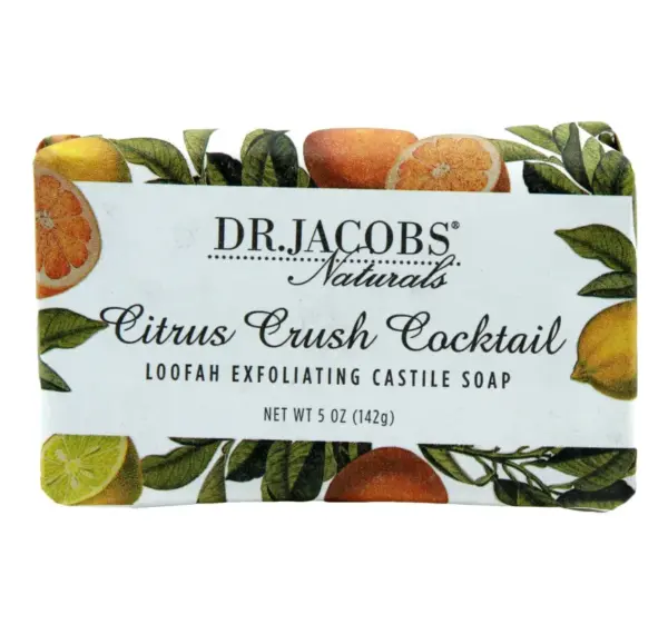 Dr. Jacobs Naturals Citrus Bar Soap - Refreshing Scent