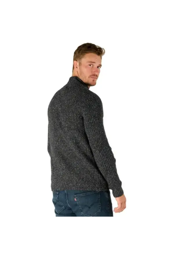 Sherpa Men's Ranga Button-Front Mock Neck Sweater - Image 3