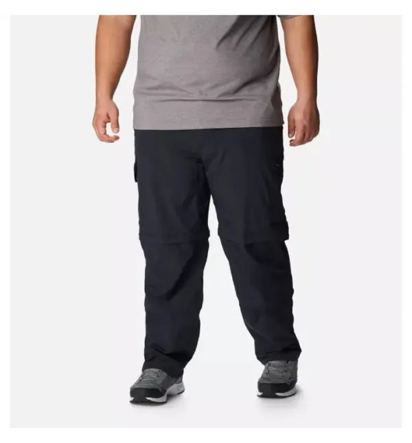 Columbia Men's Big & Tall Convertible Hiking Pants - Silver Ridge