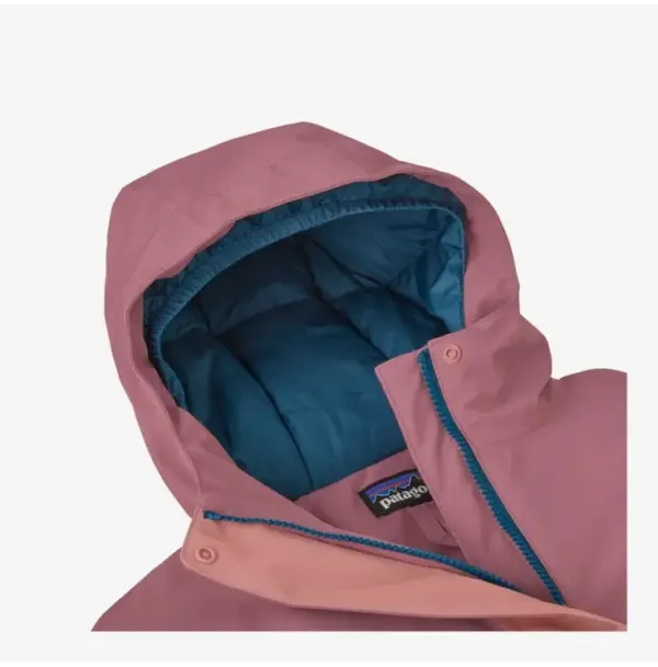 Patagonia Girls Waterproof Packable Jacket - Image 2