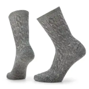 Smartwool Merino Wool Crew Socks Everyday Comfort Cable Design