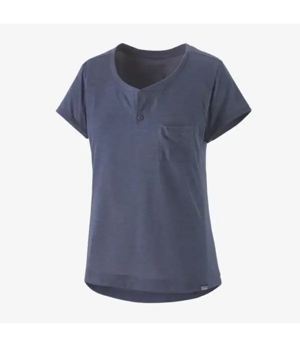 Patagonia Women's Capilene Cool Trail Bike Shirt - Moisture Wicking Henley