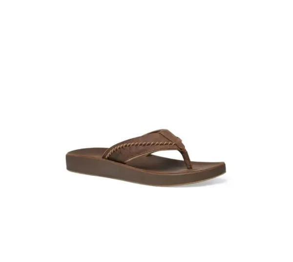 Sanuk Men's Cosmic Flip Flops - Cushioned Comfort Sandals - Image 2