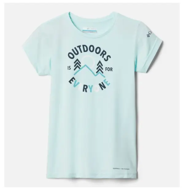 Columbia Girls Mission Peak Short Sleeve Graphic Tee - Image 2