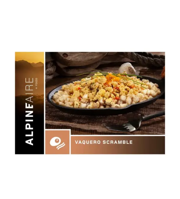 AlpineAire Vaquero Scramble Freeze-Dried Camping Meal