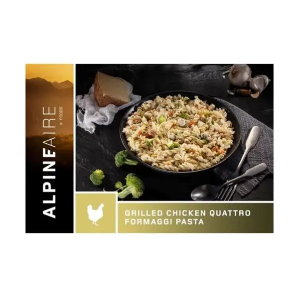 AlpineAire Freeze Dried Grilled Chicken & Mushroom Rice Pilaf Meal