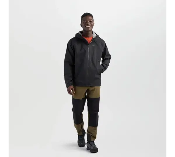 Men's Waterproof Jacket | Outdoor Research Motive AscentShell Rain Shell - Image 3