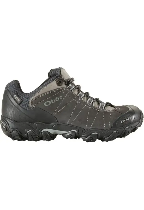 Men's Oboz Bridger Low Waterproof Hiking Shoes - Lightweight & Durable - Image 3