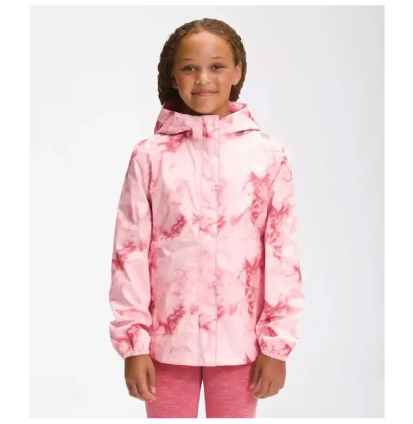The North Face Girls' Waterproof Printed Antora Rain Jacket