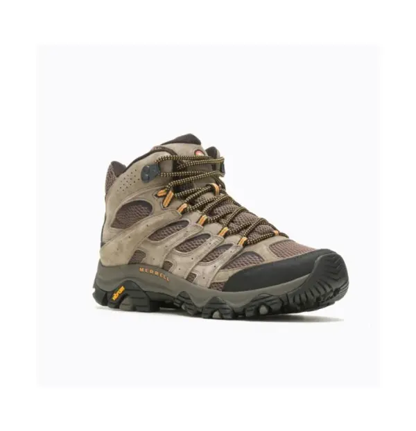 Men's Merrell Moab 3 Wide Mid Hiking Boots for Comfort & Traction - Image 2