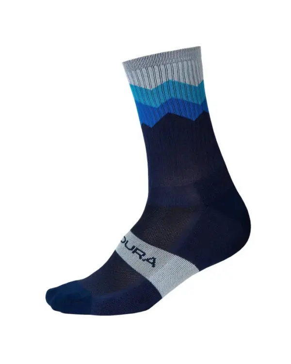 Endura Men's Performance Hiking Socks - Jagged Design - Image 2