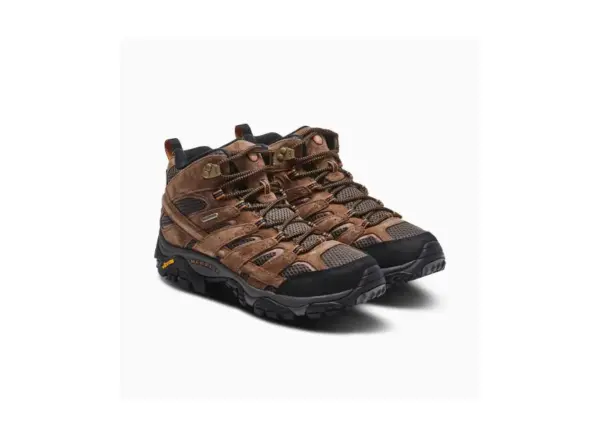 Merrell Moab 2 Mid Waterproof Hiking Boots for Men - Wide Fit - Image 2