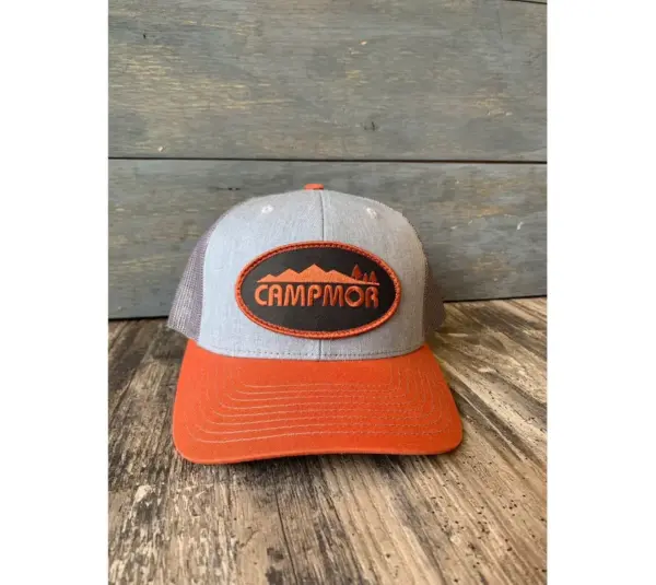 Campmor Mesh Snapback Trucker Hat for Outdoor Enthusiasts