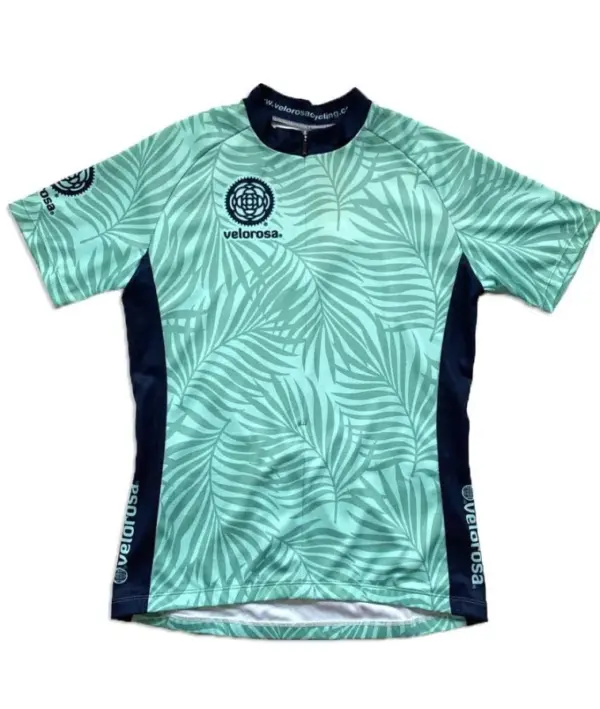 Women's Cycling Jersey Short Sleeve - Velorosa Palms - Image 2