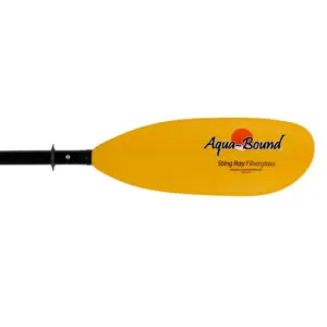 Aqua Bound Sting Ray Fiberglass 4-Piece Touring Kayak Paddle