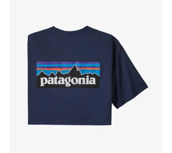 Patagonia Men's Pocket Tee w/ Logo - Sustainable Cotton T-Shirt