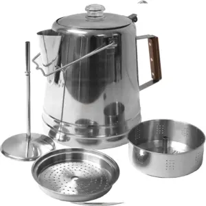 Texsport 14-Cup Stainless Steel Coffee Percolator