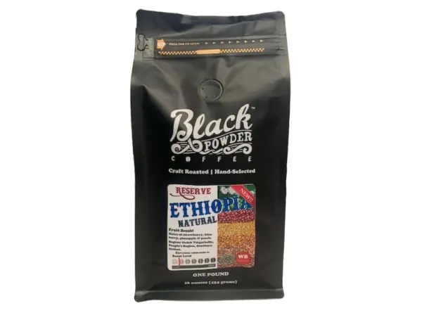 Black Powder Coffee Camping Mug Insulated Travel Cup - Image 3