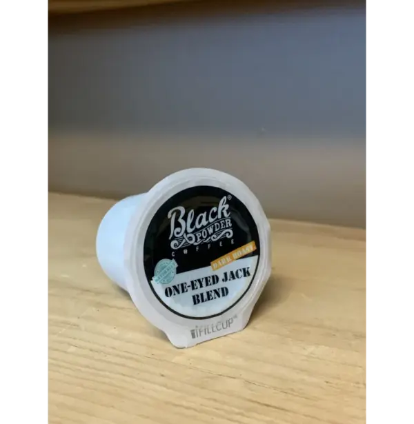 Black Powder Coffee One-Eyed Jack Dark Roast K-Cups 12 Count