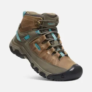 Keen Men's Durand Evo Mid Waterproof Hiking Boots for Outdoor Trekking