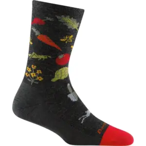 Darn Tough Women's Lightweight Crew Socks Farmer Market Casual