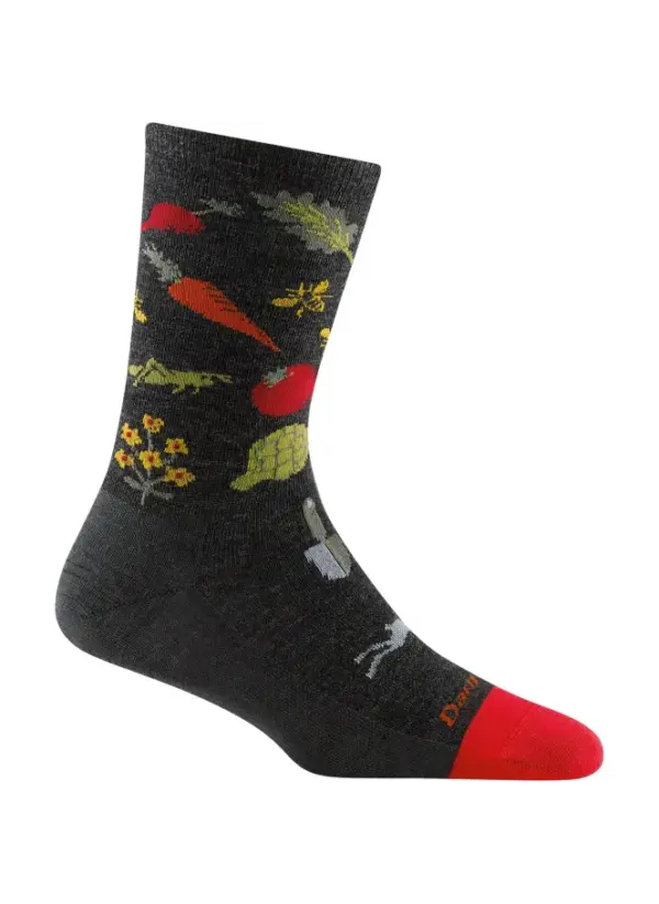 Darn Tough Women's Lightweight Crew Socks Farmer Market Casual