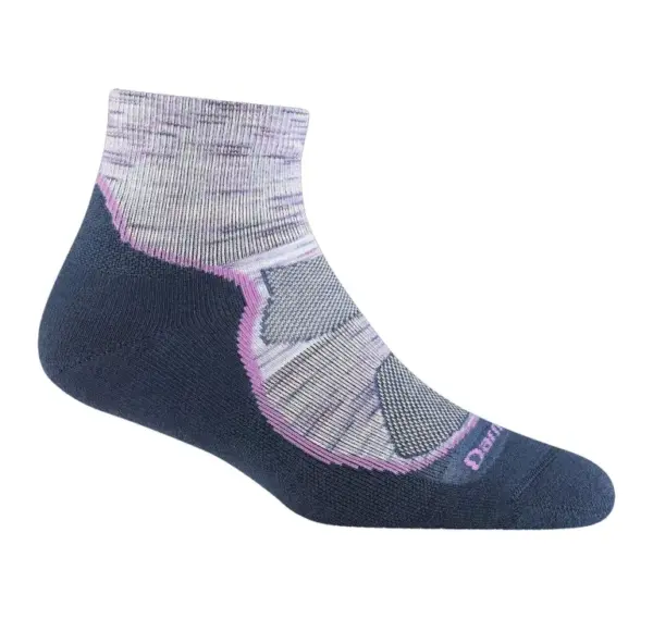 Darn Tough Women's Lightweight Cushioned Quarter Hiking Socks