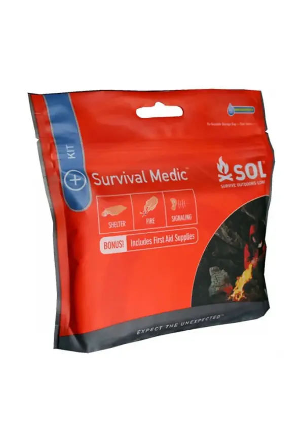 SOL Emergency Survival Medical Kit for Outdoor Safety - Image 2