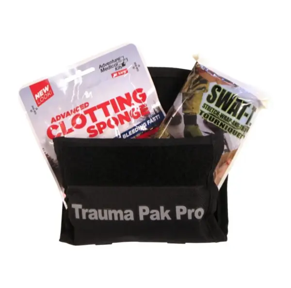 Trauma First Aid Kit with Tourniquet & QuikClot Bleeding Control