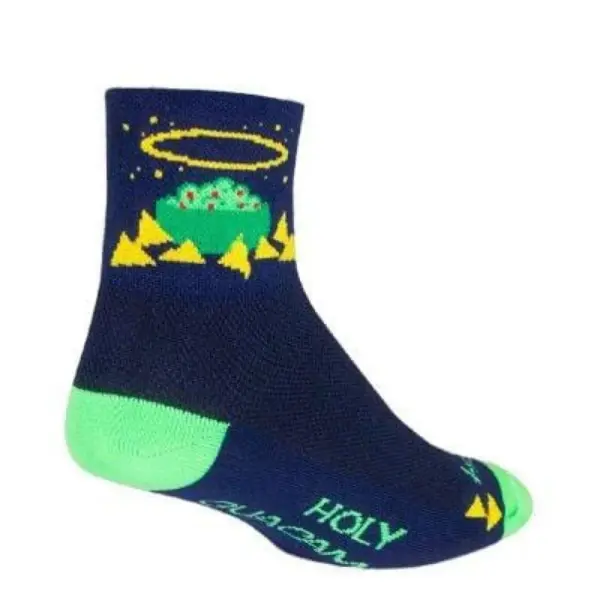 Holy Guac 3 Crew Socks by SockGuy - Comfortable Casual Wear - Image 2