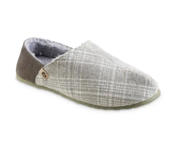 Acorn Men's Water-Resistant Moc Slippers with Polar Fleece - Image 2